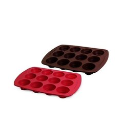 Silikoonist küpsetusvorm koogikestele KAMILLE 7755 hind ja info | Ahjuvormid ja küpsetustarvikud | kaup24.ee