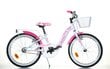 Laste jalgratas Aurella Smarty 204R 20", valge hind ja info | Jalgrattad | kaup24.ee