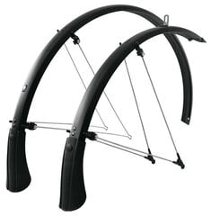 Комплект брызговиков SKS Bluemels 53мм 28", черного цвета цена и информация | Крылья для велосипеда | kaup24.ee
