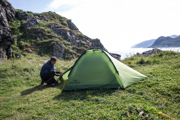 Telk Fjord Nansen REKVIK III NG 2,5kg. roheline цена и информация | Telgid | kaup24.ee