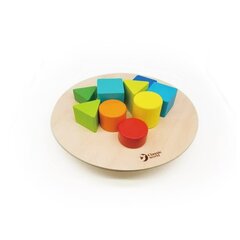 Деревянная балансировочная настольная игра Кубики, Classic World цена и информация | Развивающие игрушки | kaup24.ee
