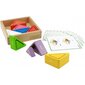 Puidust mäng Masterkidz, värvilised klotsid, kolmnurgad hind ja info | Arendavad mänguasjad | kaup24.ee