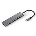 Aдаптер USB Type-C - 2 x USB 3.0, HDMI, SD, TF