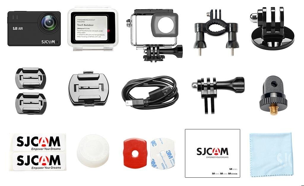 SJCam SJ8 PRO, white цена и информация | Seikluskaamerad | kaup24.ee