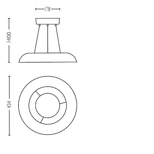 Philips rippvalgusti Hue Amaze цена и информация | Rippvalgustid | kaup24.ee