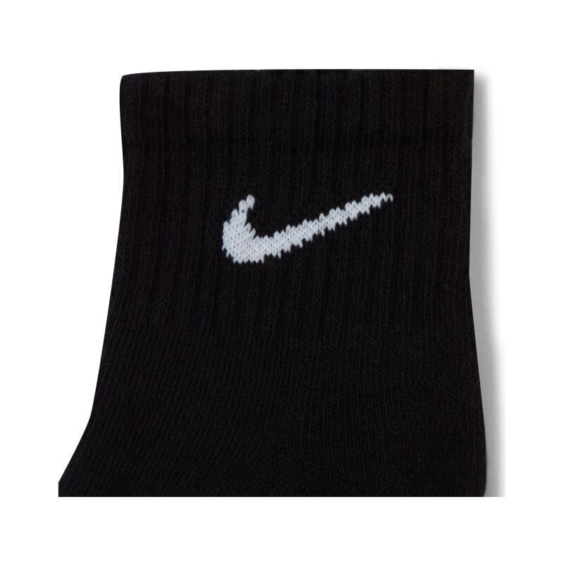 Nike Sokid U NK Everyday Cush Ankle 3PR Black White Grey цена и информация | Meeste sokid | kaup24.ee