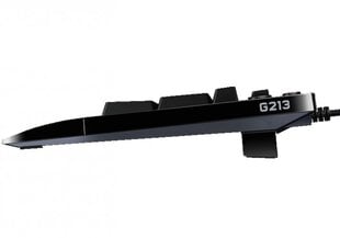 Игровая клавиатура Logitech G213 Prodigy, черная цена и информация | Клавиатура с игровой мышью 3GO COMBODRILEW2 USB ES | kaup24.ee
