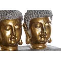 Dekoratiivne kujuke DKD Home Decor Derva Buddha (26 x 9.5 x 15 cm) hind ja info | Sisustuselemendid | kaup24.ee