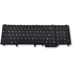 Dell Latitude E6520 Non-Backlit 0X257 цена и информация | Клавиатуры | kaup24.ee