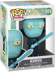 Фигурка Funko POP! Solar Opposites - Korvo цена и информация | Атрибутика для игроков | kaup24.ee