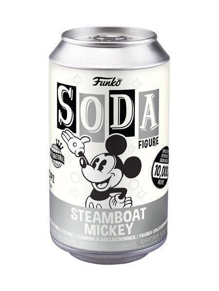 Funko POP! Vinyl Soda Steamboat Willie exlusive hind ja info | Fännitooted mänguritele | kaup24.ee