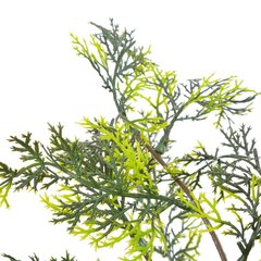 vidaXL kunsttaim küpressipuu potiga, roheline, 120 cm цена и информация | Искусственные цветы | kaup24.ee