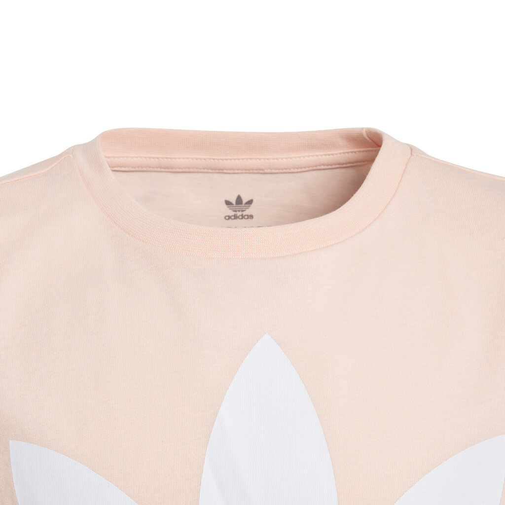 Adidas Originals Pluus Trefoil Tee Haze Coral цена и информация | Tüdrukute särgid | kaup24.ee