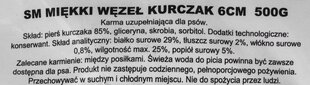 Лакомство мягкий узелок с курицей Maced, 6 см, 500 г цена и информация | Лакомства для собак | kaup24.ee