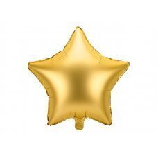 Fooliumist õhupall Star, 48 cm, kuldne hind ja info | Õhupallid | kaup24.ee