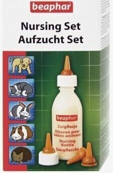 Kutsika ja kassipoja toitmiskomplekt - lutipudel Beaphar цена и информация | Hooldusvahendid loomadele | kaup24.ee