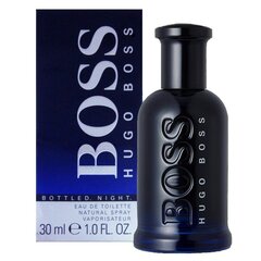 Meeste parfüüm Boss Bottled Night Hugo Boss EDT: Maht - 30 ml hind ja info | Meeste parfüümid | kaup24.ee