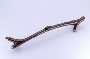 Ручка, металлическая "Лапландия" Бронза. 96 мм цена и информация | Ручки для мебели | kaup24.ee