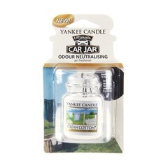 Автомобильный аромат Yankee Candle Car Jar Ultimate Clean Cotton цена и информация | Освежители воздуха для салона | kaup24.ee