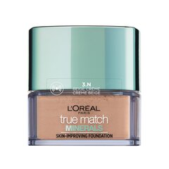 Jumestuspuuder mineraalidega L'oréal Paris True Match Minerals, 10 g, Creme Beige hind ja info | Jumestuskreemid, puudrid | kaup24.ee