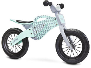 Деревянный балансировочный велосипед Toyz Enduro, мятный цена и информация | Балансировочные велосипеды | kaup24.ee