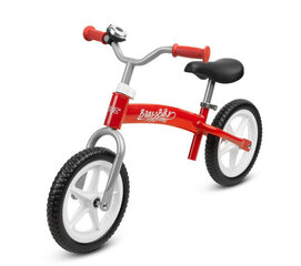 Балансировочный велосипед Toyz Brass, red цена и информация | Детский трехколесный велосипед - коляска с удобной ручкой управления для родителей Riff F95941 2в1, фиолетовый | kaup24.ee