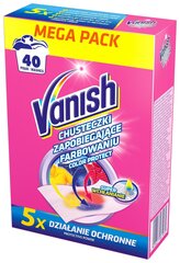 Salvrätikud pesemiseks Vanish Color Protect, 20 tk цена и информация | Средства для стирки | kaup24.ee
