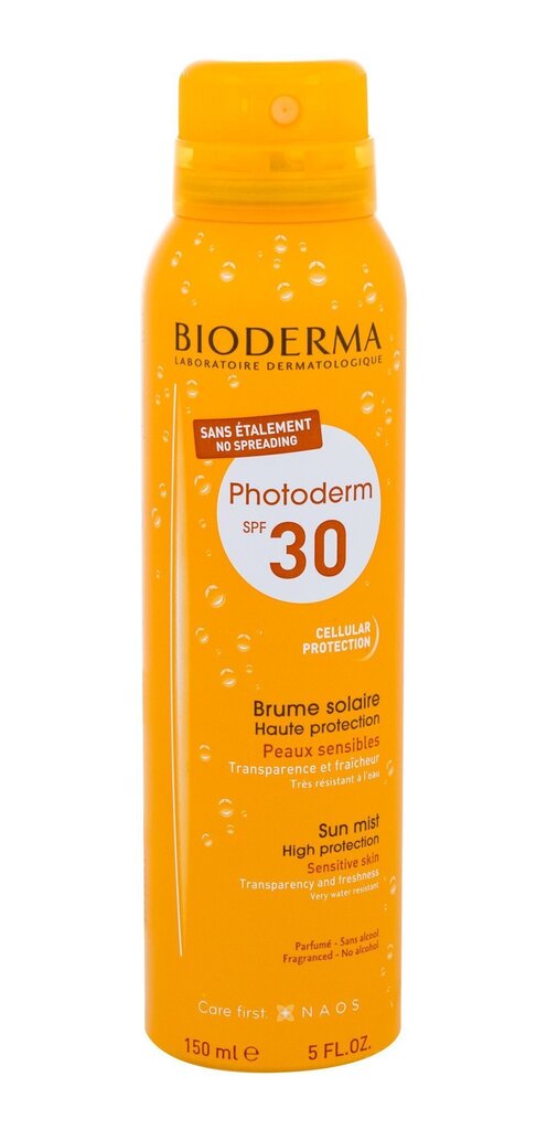 Pihustatav päikesekreem Bioderma Photoderm SPF30, 150 ml hind ja info | Päikesekreemid | kaup24.ee