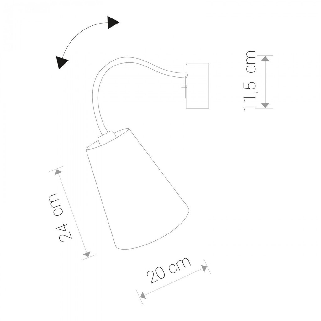 Nowodvorski Lighting seinavalgusti Flex 9764 hind ja info | Seinavalgustid | kaup24.ee