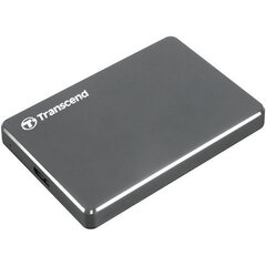 Väline kõvaketas TRANSCEND STOREJET 25C3, 1TB, metalli värvi цена и информация | Жёсткие диски (SSD, HDD) | kaup24.ee