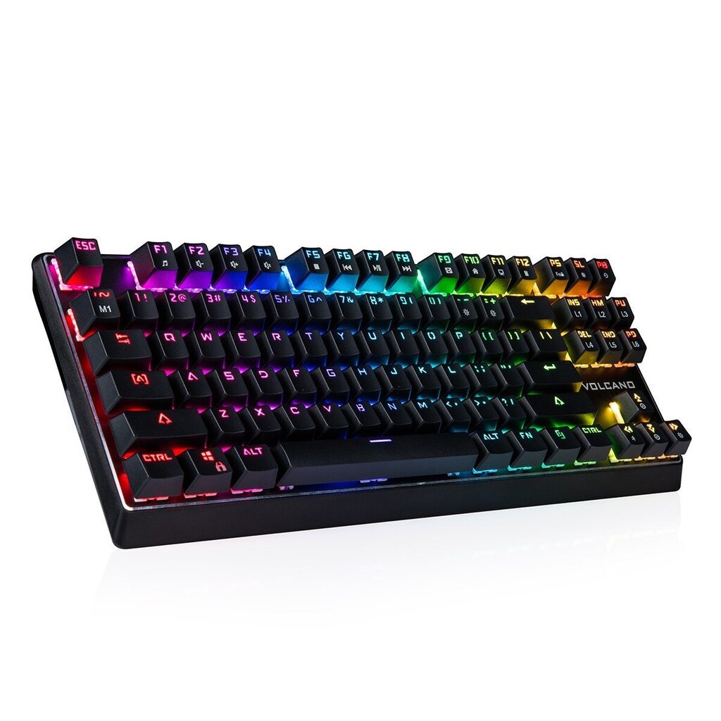 Modecom LanParty RGB Outemu Brown hind ja info | Klaviatuurid | kaup24.ee