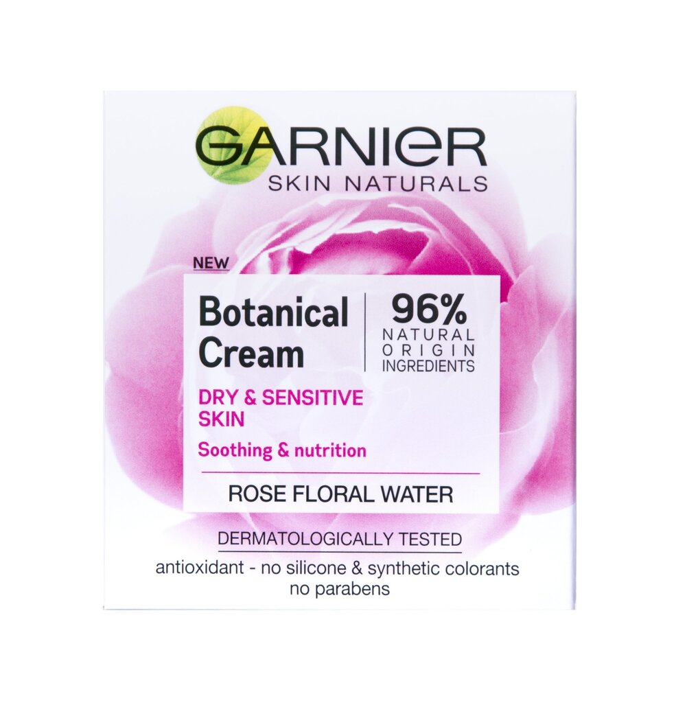 Garnier Skin Naturals Moisturizing Rose cream цена и информация | Näokreemid | kaup24.ee