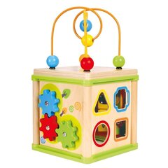 Hariv tegevusteraapia kuubik Viies ühes Bino hind ja info | Imikute mänguasjad | kaup24.ee