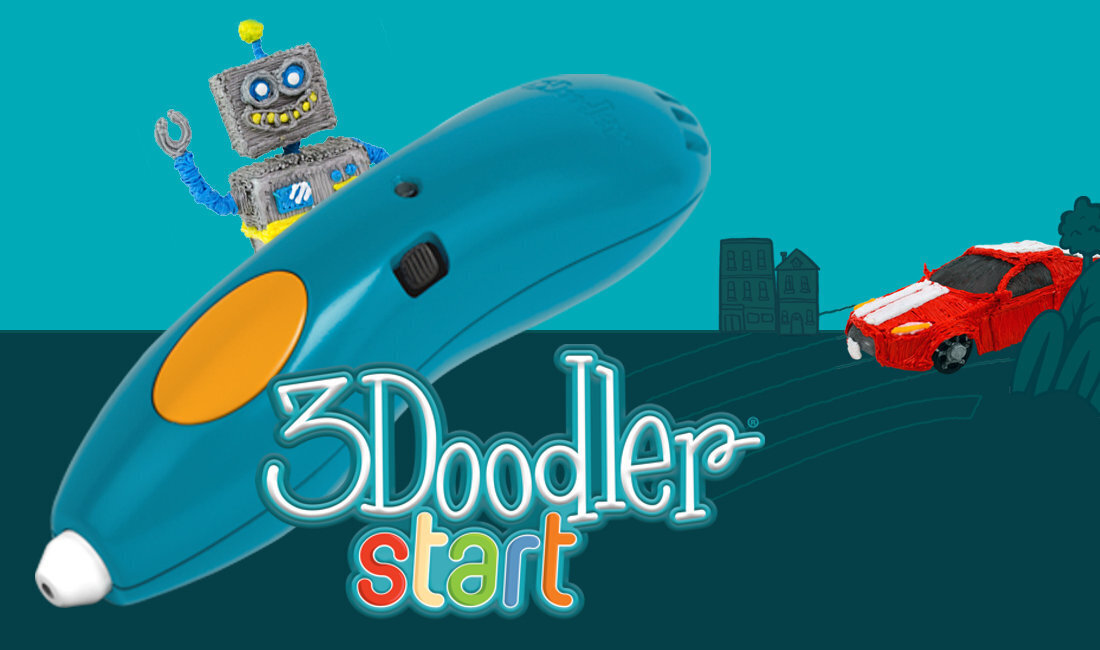 3D pliiats 3DOODLER - START MEGA PACK, sinine hind ja info | Nutiseadmed ja aksessuaarid | kaup24.ee