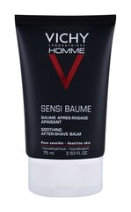 Raseerimisjärgne balsam meestele Vichy Homme 75 ml цена и информация | Косметика и средства для бритья | kaup24.ee