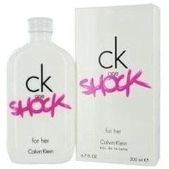 Calvin Klein One Shock For Her EDT naistele 200 ml цена и информация | Женские духи | kaup24.ee