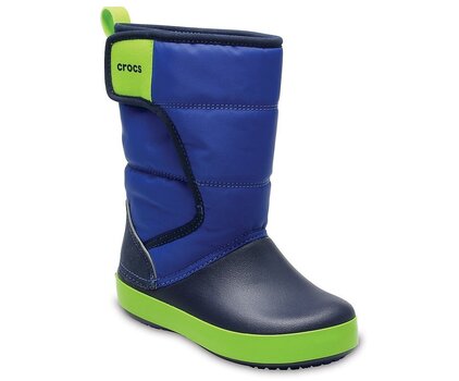 Crocs™ зимние сапоги LodgePoint Snow Boot, K BlJ/Nvy цена и информация | Детская зимняя обувь | kaup24.ee