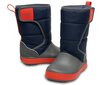 Laste talvesaapad Crocs™ LodgePoint Snow Boot, K Nvy/Sgy цена и информация | Laste talvesaapad | kaup24.ee