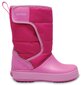 Tüdrukute talvesaapad Crocs™ LodgePoint Snow Boot, K CPk/PtPk цена и информация | Laste talvesaapad | kaup24.ee