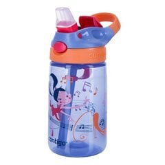 Бутылка для питьевой воды Contigo Gizmo Flip Wink Dancer 2116116, 420 мл цена и информация | Бутылки для воды | kaup24.ee