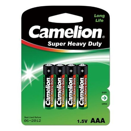 Patareid Camelion Super Heavy Duty AAA (R03), 4 tk hind ja info | Patareid | kaup24.ee