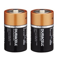 Duracell D 2 LR20 1.5V Alkaline долгосрочные батарейки MN1300 (2шт.) цена и информация | Батерейки | kaup24.ee