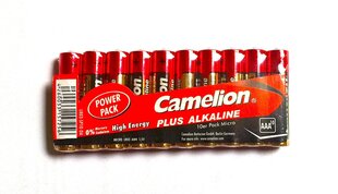 Patareid Camelion alkaline AAA LR03-SP10, 10 tk hind ja info | Camelion Sanitaartehnika, remont, küte | kaup24.ee