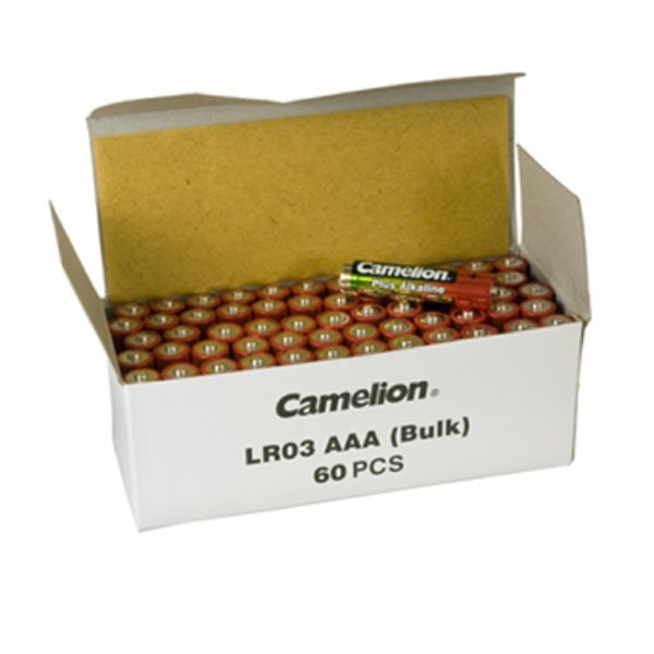 Patareid Camelion Alkaline AAA LR03, 60 tk hind ja info | Patareid | kaup24.ee