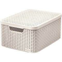 Hoiukast Curver Rattan Style, 39x29x18 cm цена и информация | Ящики для вещей | kaup24.ee