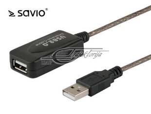 SAVIO 5M USB TYPE A - USB TYPE A CL-76 цена и информация | Кабели и провода | kaup24.ee