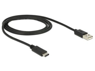 DELOCK Kaabel USB TYPE-C male -> USB 2.0 AM 1.0 M hind ja info | Kaablid ja juhtmed | kaup24.ee