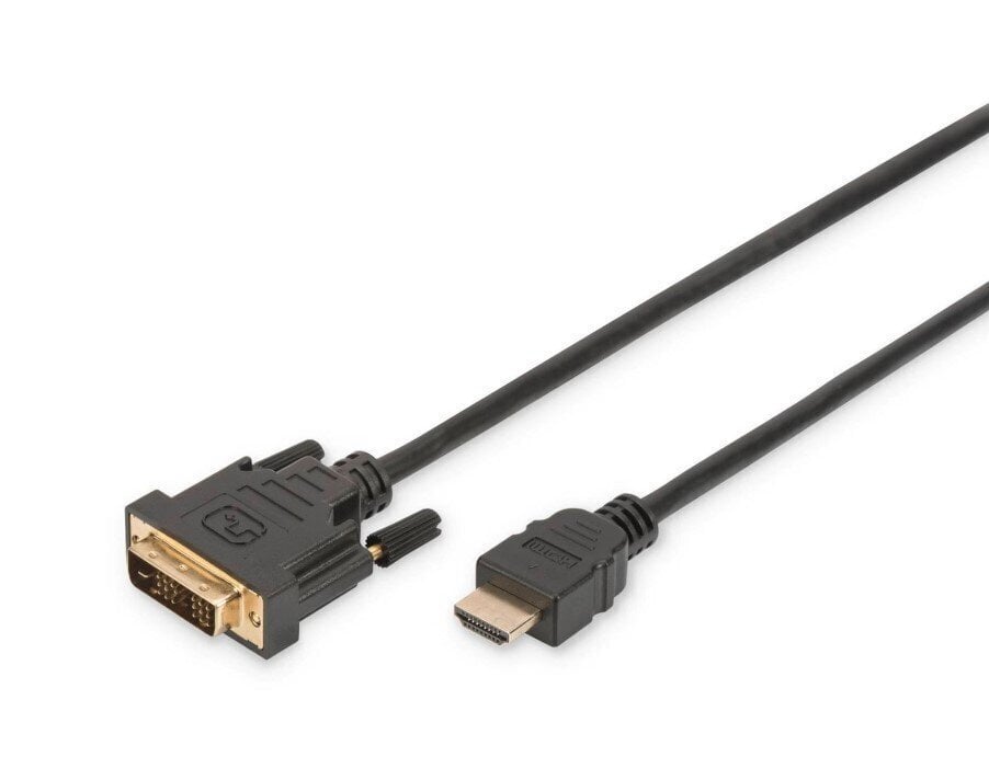 Assmann, HDMI/DVI-D, 2 m цена и информация | Kaablid ja juhtmed | kaup24.ee