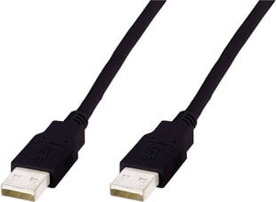 Assmann, USB-A M/M, 3 m hind ja info | Kaablid ja juhtmed | kaup24.ee