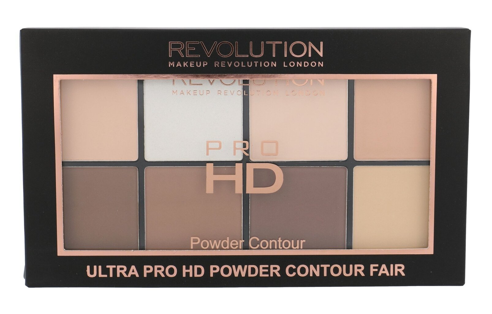 Näo kontuurimispalett Makeup Revolution London Ultra Pro HD 20 g hind ja info | Ripsmetušid, lauvärvid, silmapliiatsid, seerumid | kaup24.ee